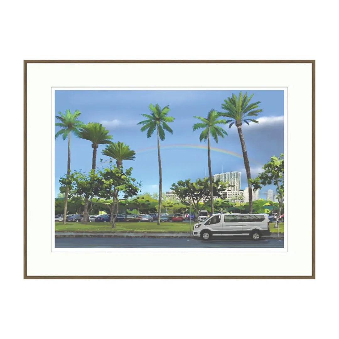 After the rain (ハワイワイキキにて)